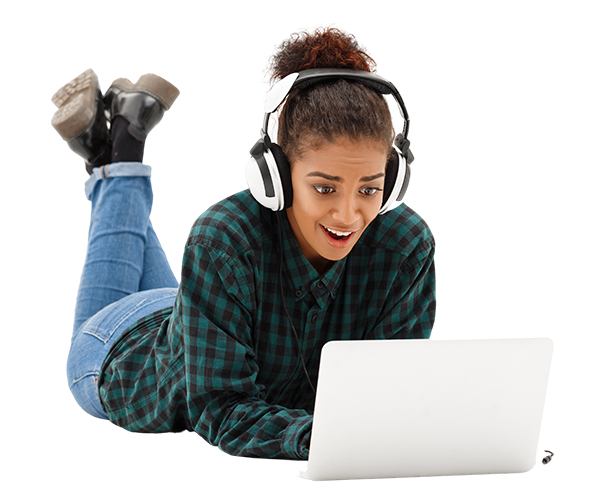 About Yutiliti | Woman working on laptop